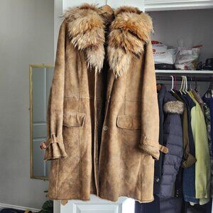 INOCHI Shearling, Tan, Lamb Jacket, size 50 (XL).